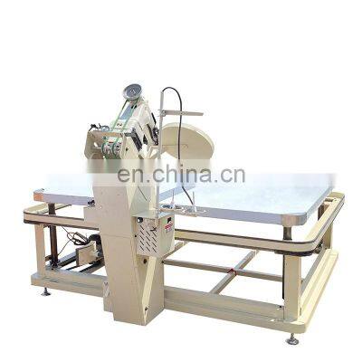 Automatic mattress border overlocking machine table lifting mattress surrounding tape edge sewing machine