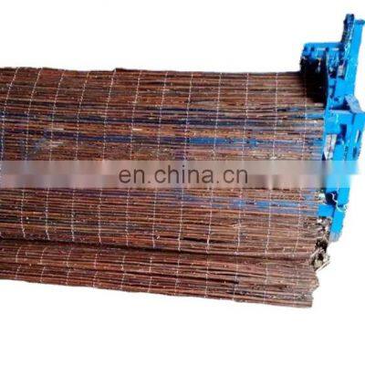 Bamboo weaving knitting machine Reed weaving machine