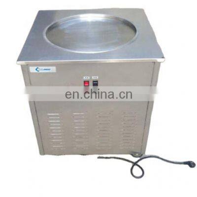 Newest Double Pan rolling Fry Ice Cream Machine for sale