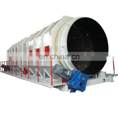 Municipal Solid Waste Sorting and Recycling Machinery Shaftless Garbage Trommel Screen