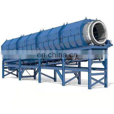 Municipal solid waste sorting processing equipment garbage trommel screen manufacturer