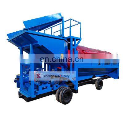 Factory placer trommel screen for gold and diamond