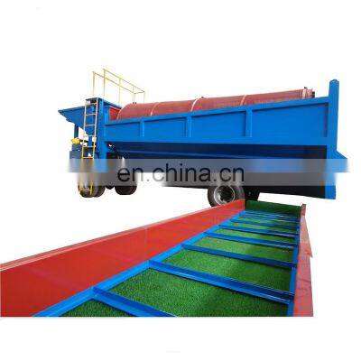 Gold mining equipment rotary trommel separator machine for sale