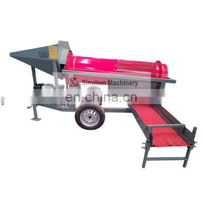 High quality Mini Mobile gold screening machine system for Sell
