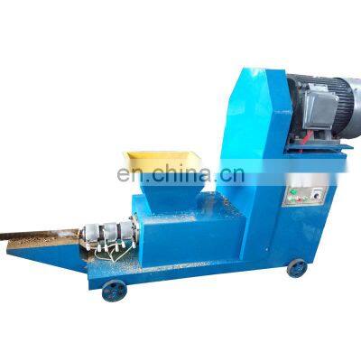 Automatic wood waste to make briquette rod machine