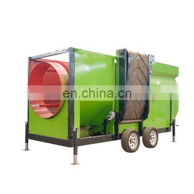 Portable Mini Small Processing Wash Plant Small Rotary Trommel Drum Screen Mobile Trommel Screen
