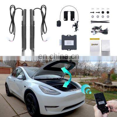Hansshow Automatic Trunk opener Electric Front Frunk Lift Kit Auto Power Frunk For Tesla Model 3/Y/X/S 2021