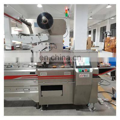 Automatic Horizontal Pillow Type Food Packing Biscuit/Wafer/Cookie/RustFull Servo Automatic Flow Packaging Machine