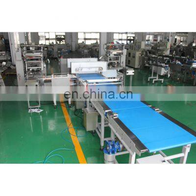 Wafer Waffle Biscuit Full Automatic Pillow Type Packing Machine Flow Wrapping Machine Packaging Line