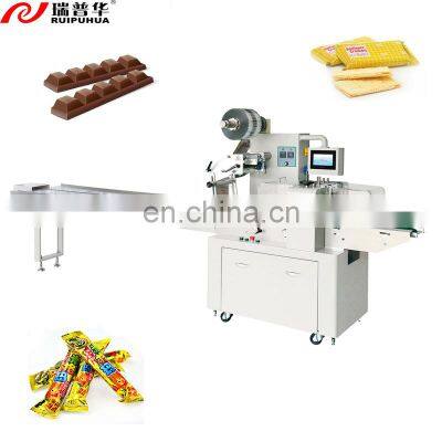 China Horizontal Flow Wrap Packing Machine for Dates/snacks