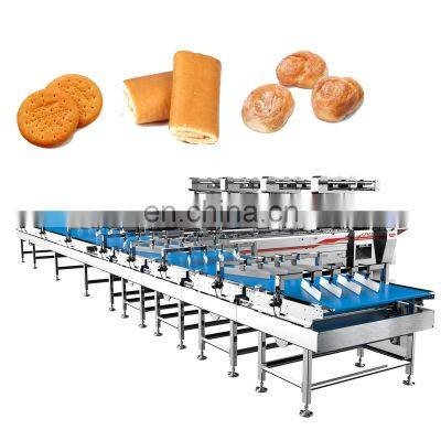 Cracker Biscuit Cookies Automatic Pillow Packaging Machine