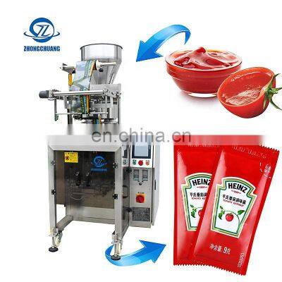 Multi-function Cheap Price Envasadora Vertical Automatic Packaging Sachet Tomato Filling Making Ketchup Liquid Packing Machine