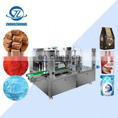 Candy Blister Bag Maker for A Packing Mix Salad Ketchup Pouch Aluminum Foil Packaging Machine