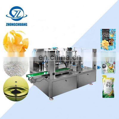 Tortilla Packaging Automatic Food with A Thermal Noodle Sauce Sachet Bread Doypack Packing Machine
