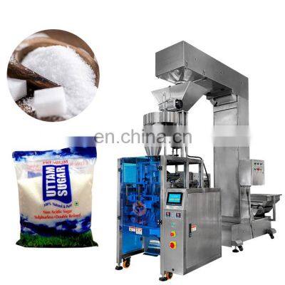 Factory price full automatic weighing rice and sugar bag packing machine for sugar cube bag 1kg sugar packing machine