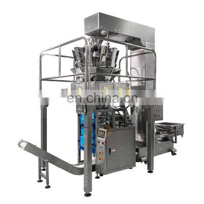 High speed automatic multihead weigher frozen food vegetable dumpling pouch packing machine