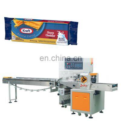 Wrapper Flow Pack Machine Horizontal Packaging Machine For Cheese Block And Butter