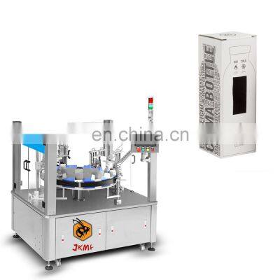 Manufacturers Vertical Automatic Cosmetics Bottle Cartoning Machine Fully Automatic China Cartons Packaging Line