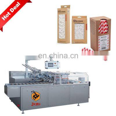 Automatic Counting Multiple Straw Box Packing Machine Paper Straw Box Packing Machine