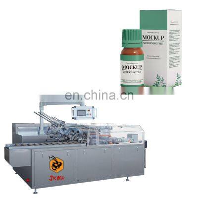 260 Cartons/min Continuous fully automatic carton packaging machinery tablet bottle cartoning machine