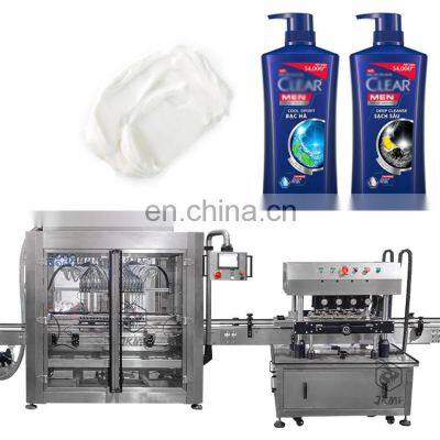 High quality liquid bottle filling capping and labeling machine detergent filling machine automatic shampoo filling machine