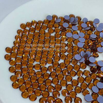 Factory direct sale of hotfix rhinestones bulk in flat back