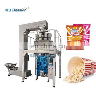 Automatic 500g Popcorn Packaging Machine Popcorn Snack Packing Machine