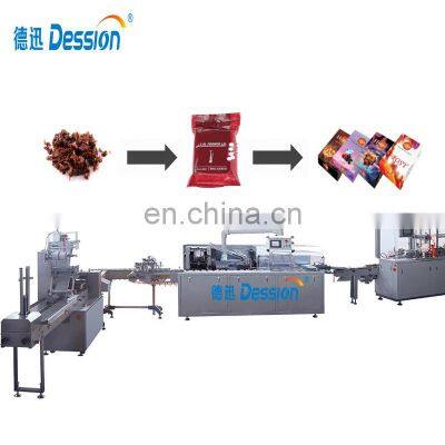 50g 100g 200g Full automatic shisha molasses tobacco packing machine packaging line