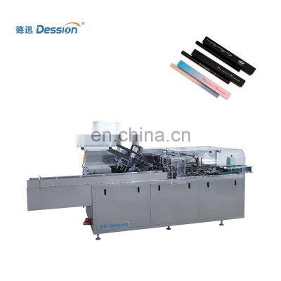 High Speed Eyebrow Pencil Packing Machine Eyebrow Pencil Cartoning Machine