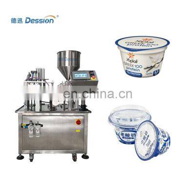 High Frequency Yogurt Cup Filling Sealing Machine Capsule Sealing Machinery