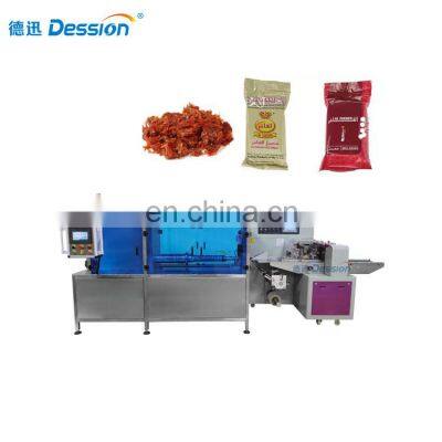 100 Bags/min High Speed Shisha Tobacco Packaging Machine Molasses Packing Machinery With Servo Motor