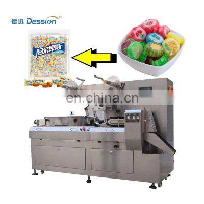 Automatic Plastic Bag Small Sweet Hard Candy Packing Machine Price