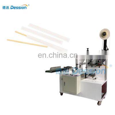 High speed wooden coffee mixer wrapping machine stick packing machinery