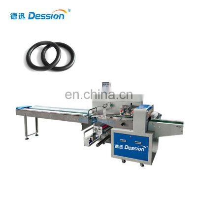 Horizontal Pillow Film Packing Machine For Plastic Parts Wire