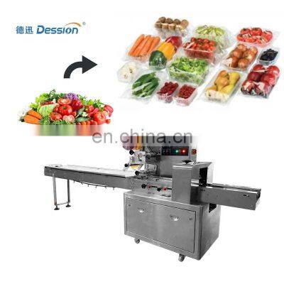 Dession packing machine for bread vegetables chocolate bar soap packing