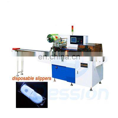 Full - automatic disposable hotel slippers Horizontal Packaging Machine Price