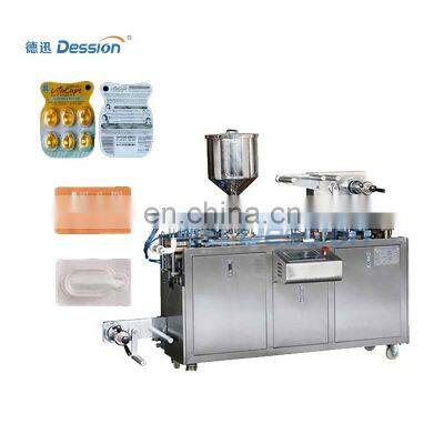 Dph280 aluminum liquid thermoforming plastic dession band blister packing machine price