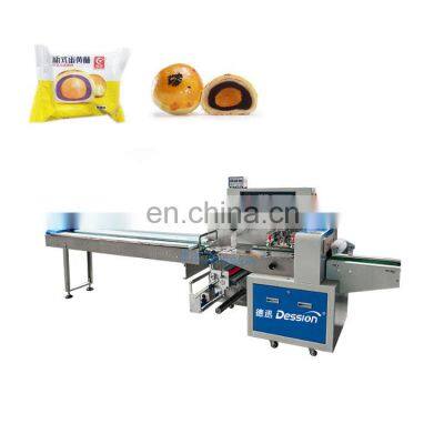 Automatic Mochi Cake Dumpling Packing Machine With Tray Wrapping