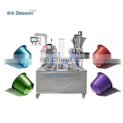 Hot Sale Automatic Nespresso Coffee Capsule Filling Sealing Making Machine Manufacturer