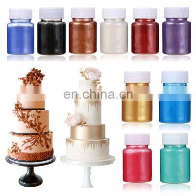 Sephcare Baking Food Color Additive metallic luster dust edible glitter