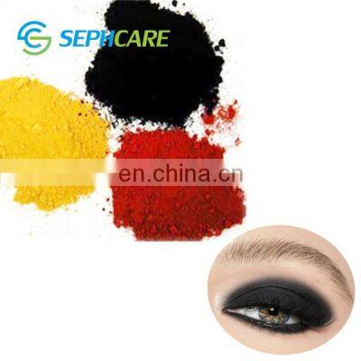 Sephcare multiple colors pigment iron oxide inorganic matte powder for painting coating cosmetics