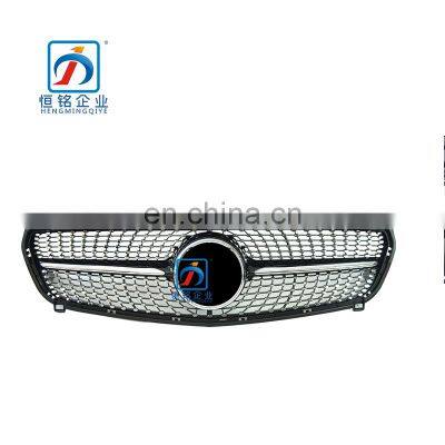 Black Fashion AMG Grille Front Diamond Grill for A class W176