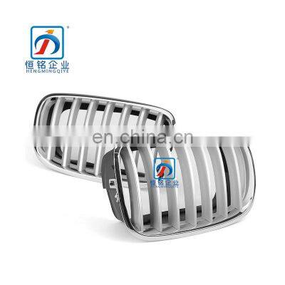 Glossy Sliver Front Bumper Upper grille for bmw X5 For BMW E70 51137185223