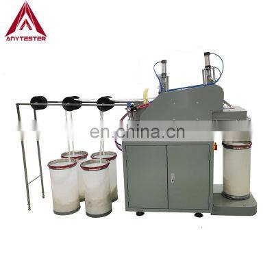 Worsted Spinning System Laboratory Wool Fiber Gilling Machine with Touch Screen Display