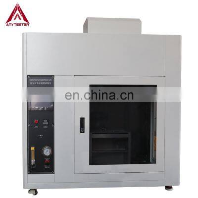 Touch Screen Type Horizontal Burning Rate Tester Of Motor Vehicles Polymeric Material Comply With ASTM D5132