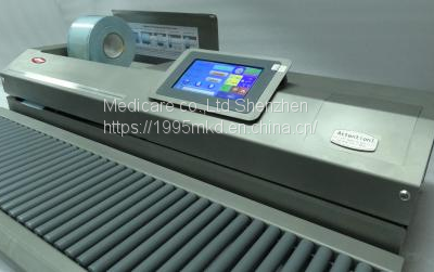 MDcare MD8600-A 7'LCD Capacitive Touch Screen 40CM Sterilization Pouch Continuous Auto Cutter Complexer Dental Printer Sealers 600W 220V