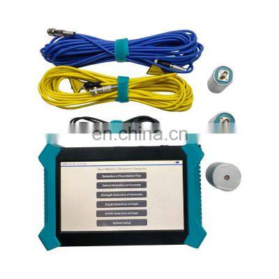 Non-Metallic Ultrasonic Detector for Rapid Detection of Concrete Pile