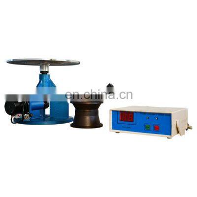 Motorized concrete flow table for cement mortar testing