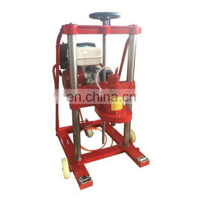 portable road coring machine using in road asphalt testing