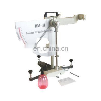 Pendulum Skid Tester for road test